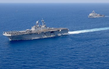 USS Carter Hall is 'working for peace, ready for war'