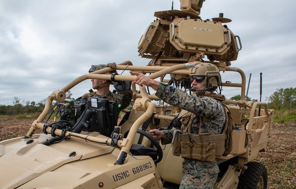 US Marines capable of targeting, killing drones with mobile defense systems