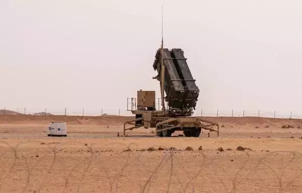 A Patriot surface-to-air missile system battery positioned at Prince Sultan Air Base in Saudi Arabia, where CENTCOM initially planned to base the Red Sands Integrated Experimentation Center. [US State Department]