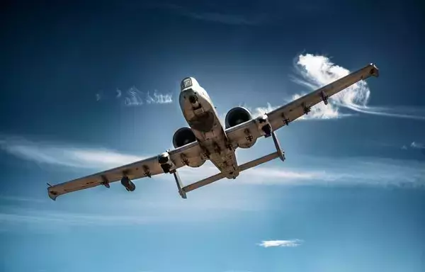 طائرة من طراز أيه-10 ثاندربولت الثانية في 26 تشرين الأول/أكتوبر. [القوات الجوية الأميركية]