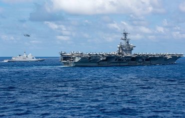 USS Theodore Roosevelt steams to Red Sea to protect maritime shipping