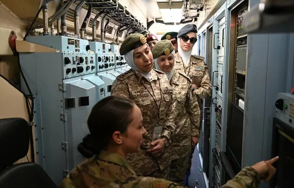 Members of the Colorado Air National Guard conduct Annual Field Training alongside members of the Jordanian military in Wyoming on June 7, 2022. [US Air National Guard]