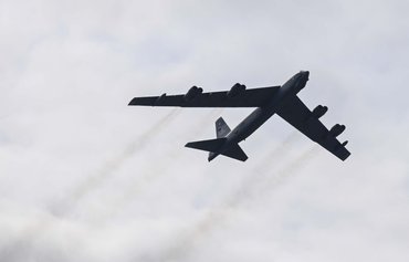 US Air Force B-52s stand ready for long-range, quick strikes