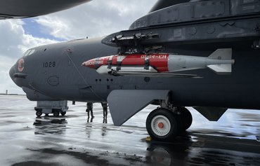 B-52 bombers provide crucial ocean surveillance, mine-laying capabilities