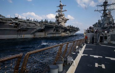 USS Carl Vinson heads to Middle East, bolstering US carrier presence