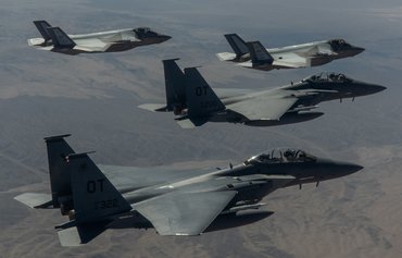 F-35, F-15E duo combines stealth with firepower