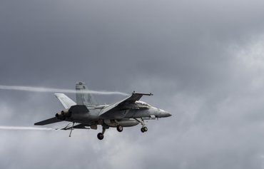 Seaborne air-power: Nimitz CSG operating in Arabian Sea