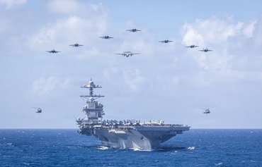 Carrier Air Wing 8 deploys with fifth-generation strike power